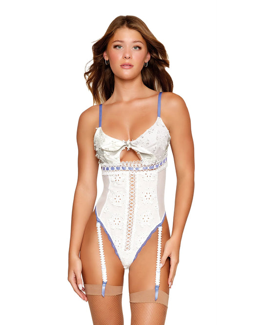 13401 Dreamgirl Garter Teddy