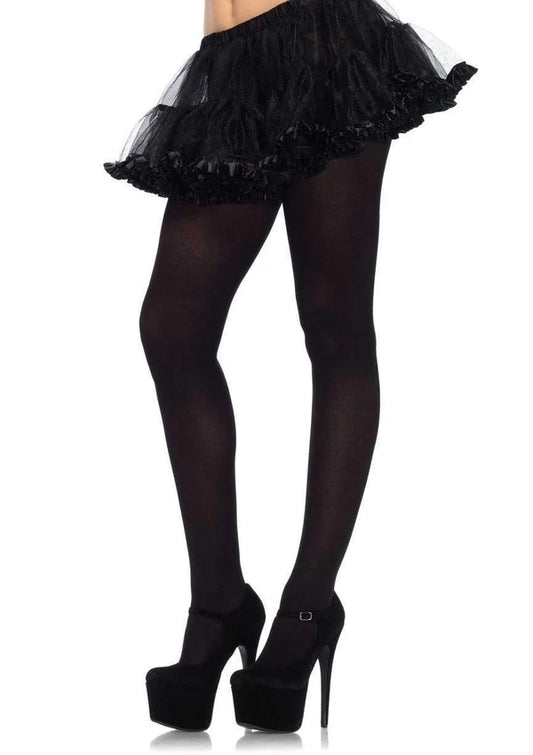 7666 Molli Nylon Spandex Women's Tights Black