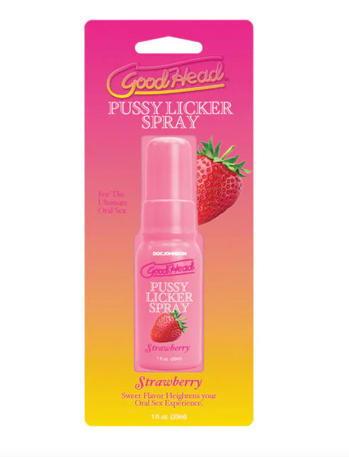 GoodHead Pussy Licker Spray- Strawberry 1 fl. oz.