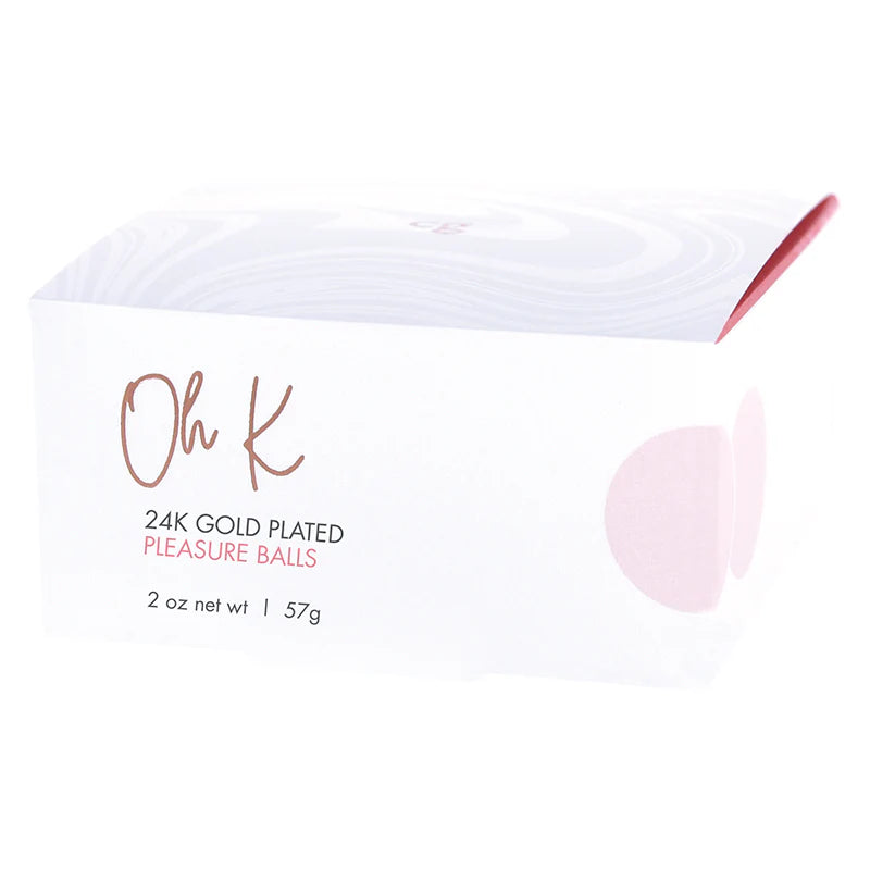 CG Oh k 24k Gold Plated Pleasure Balls