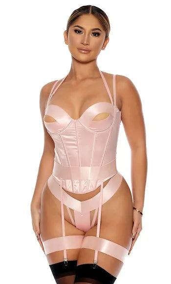 773018 You Can Peek Lingerie Set BLUSH