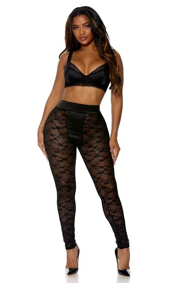 772243 Lace Meet Up Lingerie Set