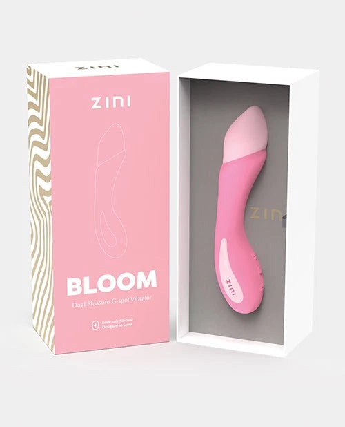 Zini Bloom Dual Pleasure GSpot Vibrator Cherry Blossom