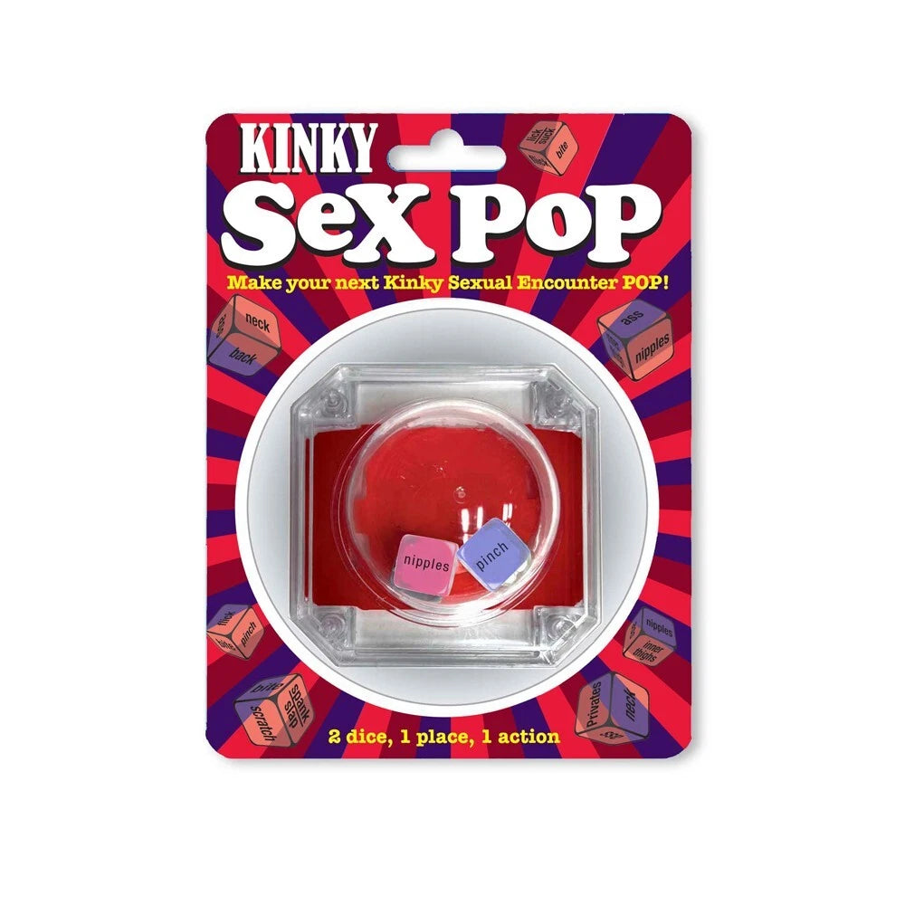 Kinky Sex Pop Dice Couples Foreplay Game