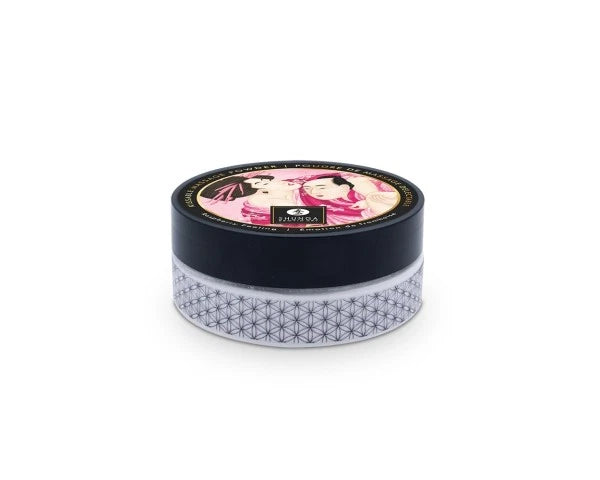 Shunga Kissable Massage Powder (Emoción de Frambuesa)